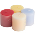 Candle Manufacture Cheap Pillar White Candle to Moroccan Flameless Candle